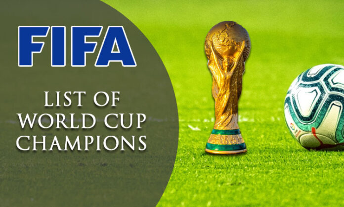 List of World Cup Champions